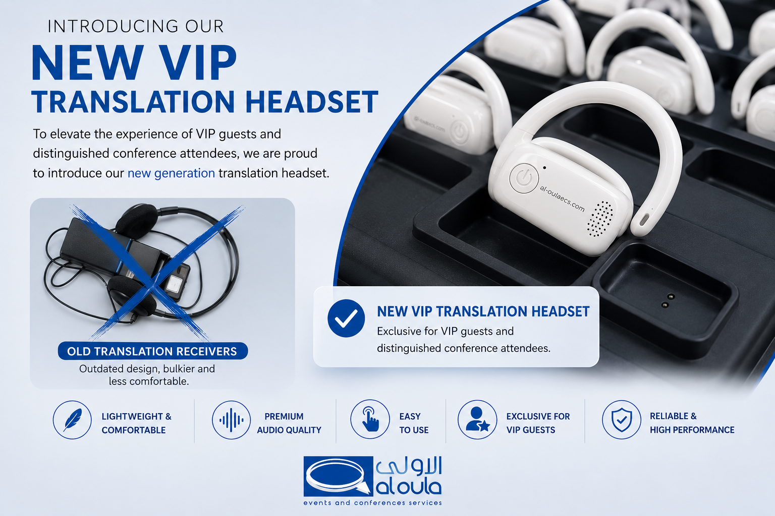  VIP Translation Headsets 