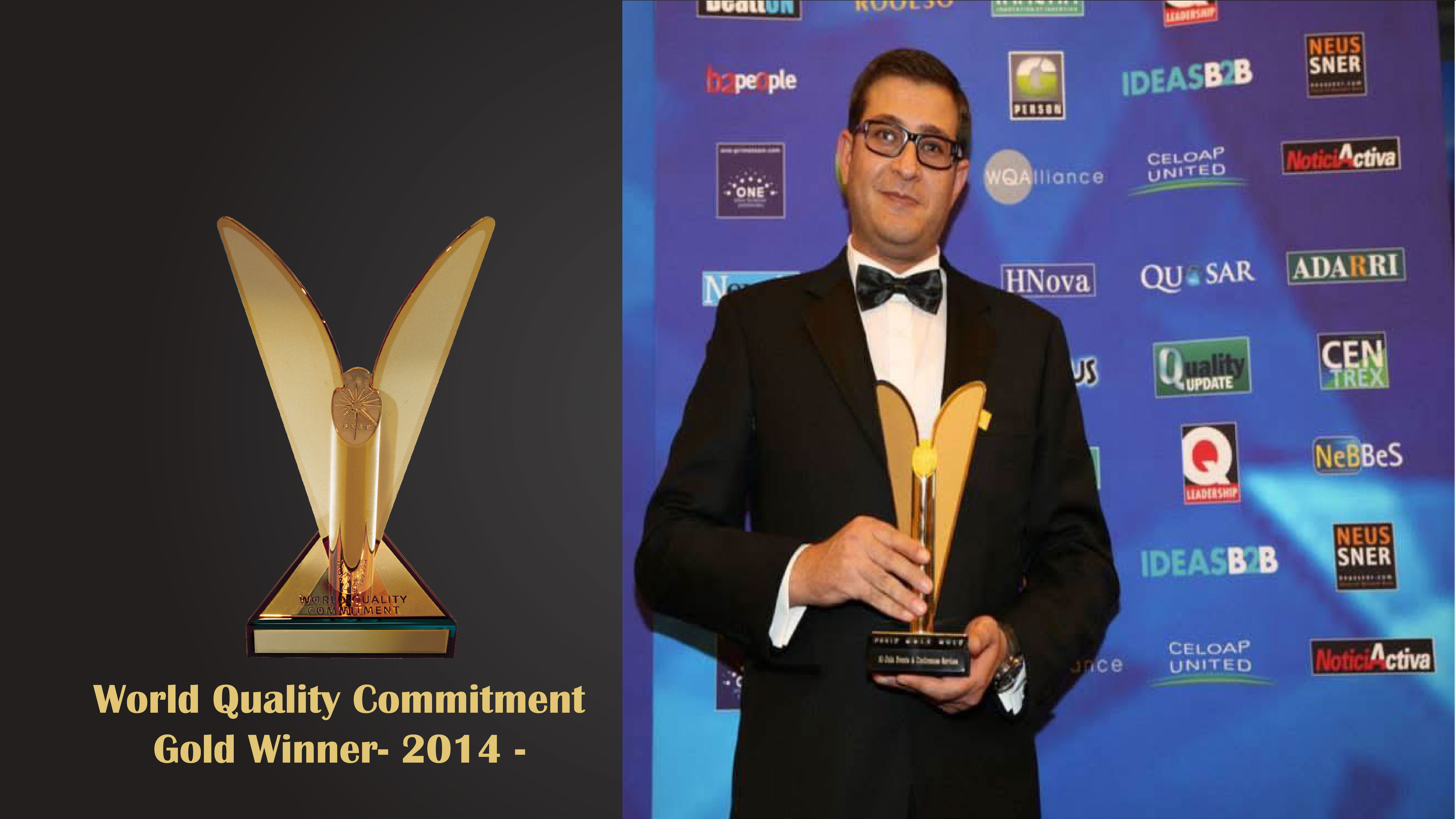  World Quality Commitment – Gold Winner 2014