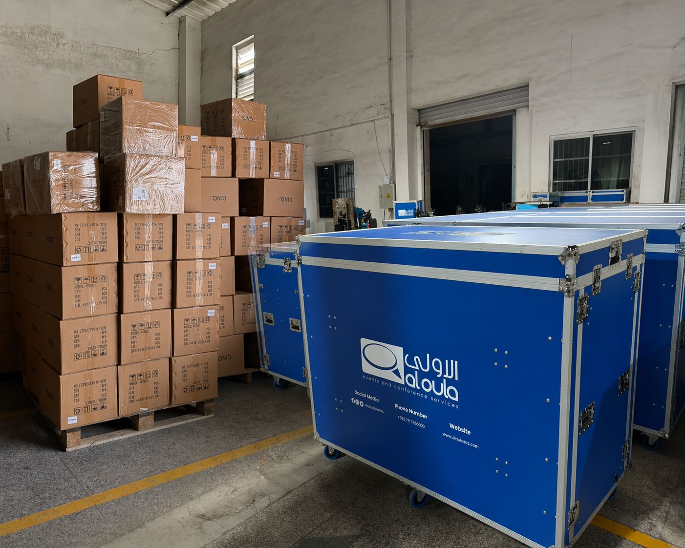 Advanced Event Production Equipment in Jordan – Al-Oula Expands Capabilities